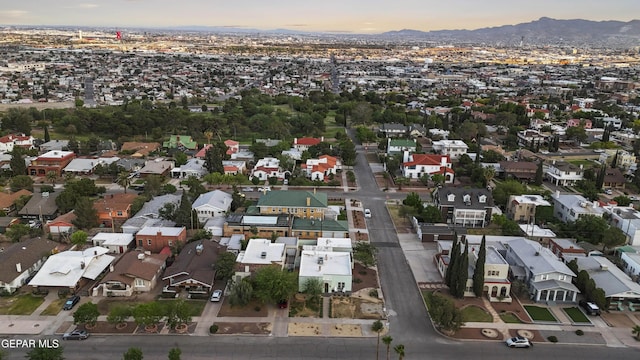 3100 Wheeling Ave, El Paso, TX 79930 - aerial view at dusk of a mountain view and a residential view