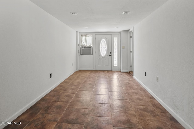 3100 Wheeling Ave, El Paso, TX 79930 - foyer entrance featuring baseboards and cooling unit