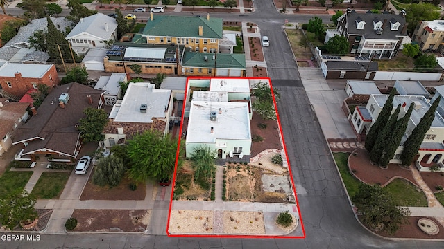 3100 Wheeling Ave, El Paso, TX 79930 - aerial view of residential area featuring property parcel outlined