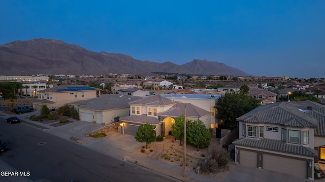 6308 Franklin Vis, El Paso, TX 79912 - view of mountain backdrop featuring nearby suburban area