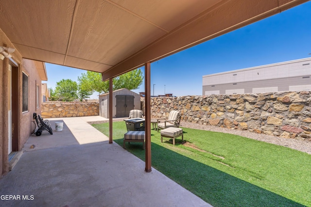 2297 Lisa Sherr St, El Paso, TX 79938 - view of patio / terrace