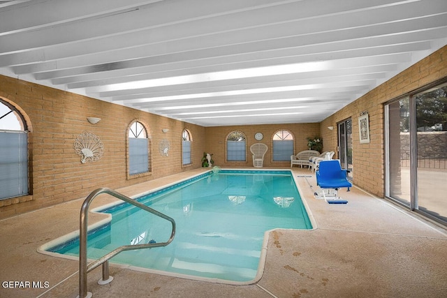 1126 Loma Verde Dr, El Paso, TX 79936 - view of indoor pool