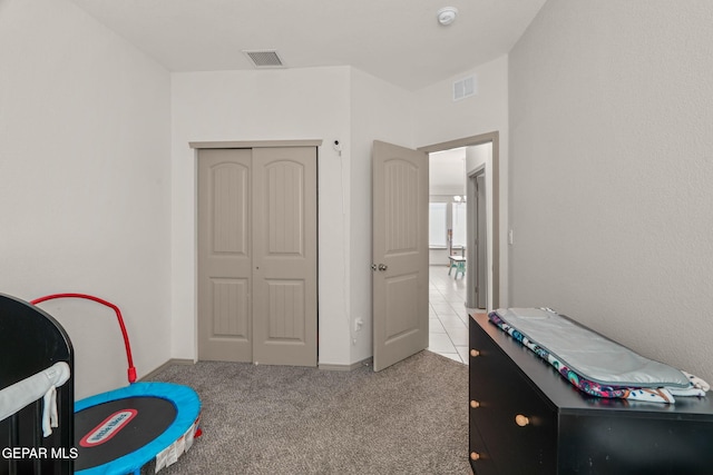 13804 Sky Ranger Ave, Horizon City, TX 79928 - rec room featuring carpet and baseboards