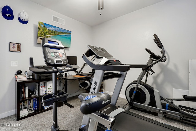 14733 Charles Foster Ave, El Paso, TX 79938 - exercise room featuring baseboards