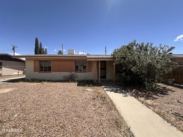 10324 Preston Dr, El Paso, TX 79924 - view of ranch-style home