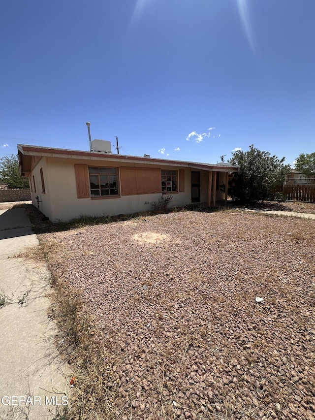 10324 Preston Dr, El Paso, TX 79924 - view of front of house