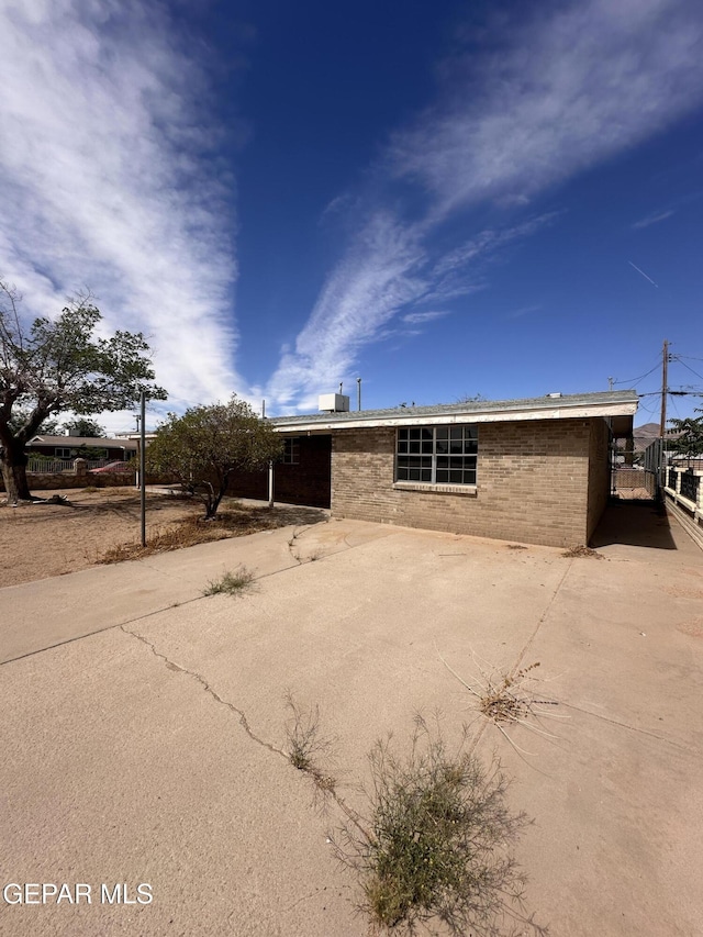 9201 Waverly Dr, El Paso, TX 79924 - view of front of home with brick siding