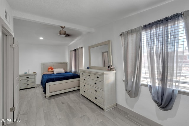 10109 Saigon Dr, El Paso, TX 79925 - bedroom with beamed ceiling