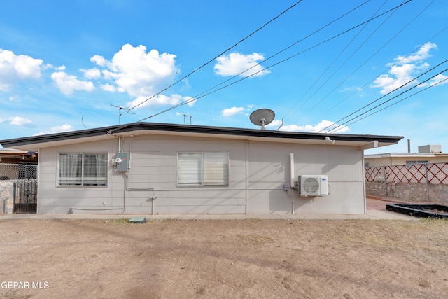 10109 Saigon Dr, El Paso, TX 79925 - view of home's exterior featuring a cooling unit