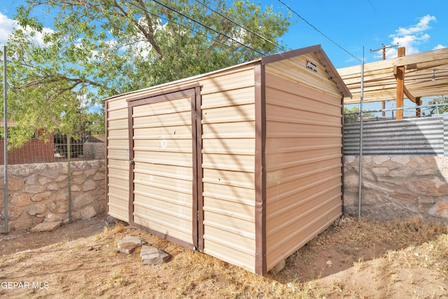 10109 Saigon Dr, El Paso, TX 79925 - view of shed