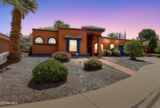 904 Las Palmas Way, El Paso, TX 79912 - mediterranean / spanish-style home with stucco siding and a tiled roof