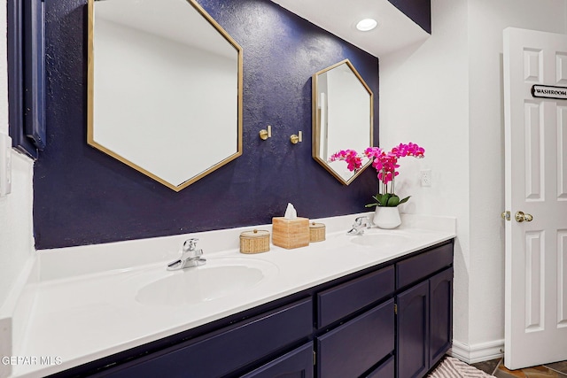 904 Las Palmas Way, El Paso, TX 79912 - full bathroom featuring double vanity