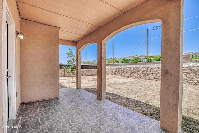 11361 Charles Reynolds Ln, El Paso, TX 79934 - view of patio