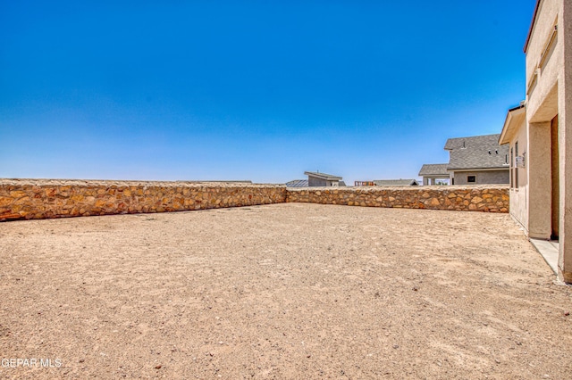 12772 Silver Streak Ave, El Paso, TX 79928 - view of yard