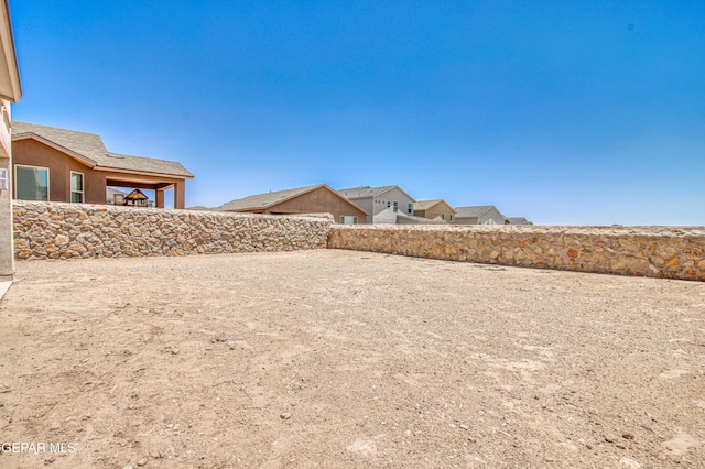 12772 Silver Streak Ave, El Paso, TX 79928 - view of yard