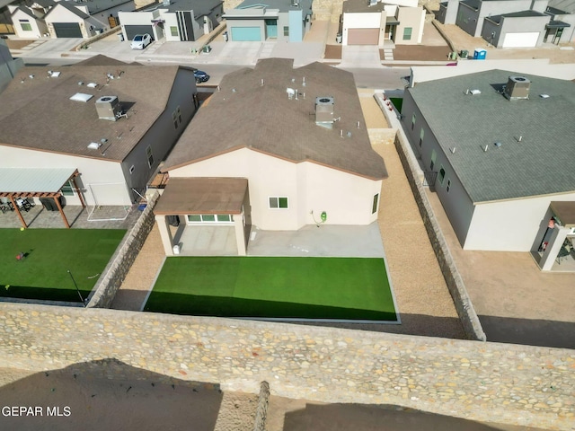 2367 Enchanted Peaks Ln, El Paso, TX 79911 - aerial perspective of suburban area