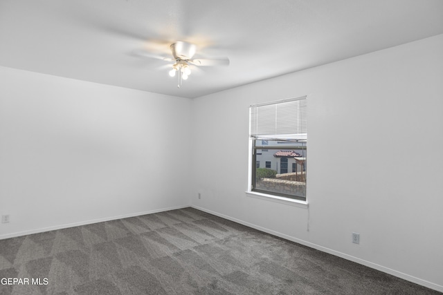 1497 Dunlin Pl, El Paso, TX 79928 - carpeted spare room featuring ceiling fan and baseboards