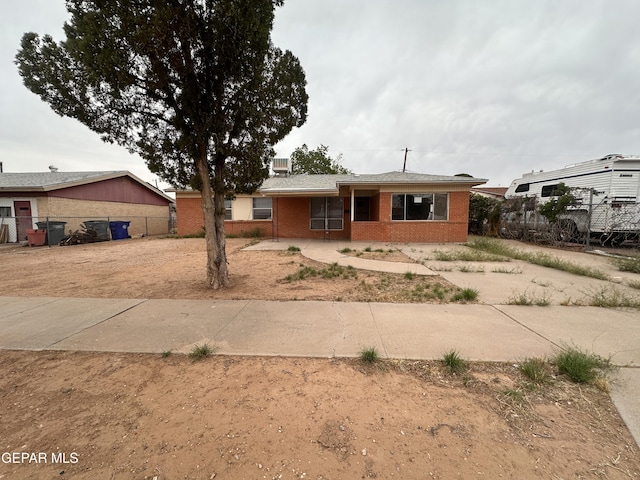 10041 Newcastle Dr, El Paso, TX 79924 - view of front of home with brick siding