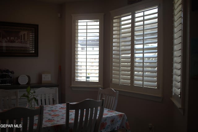 3136 Red Crk, El Paso, TX 79938 - dining area with plenty of natural light