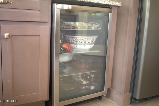 3136 Red Crk, El Paso, TX 79938 - kitchen view of beverage cooler
