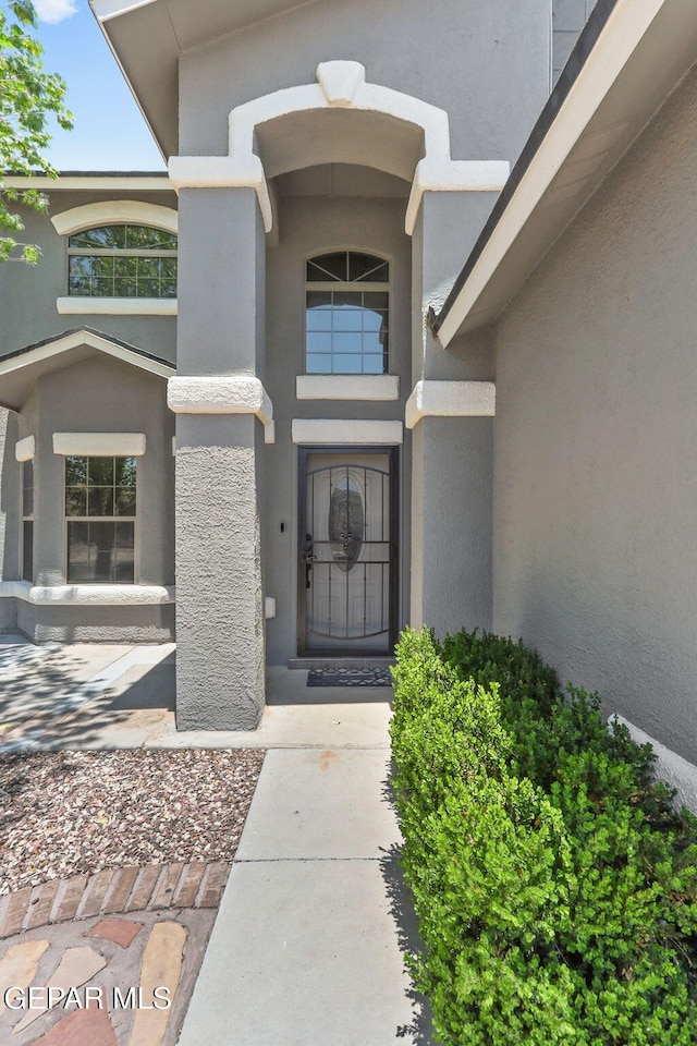 14045 Tower Point Way, El Paso, TX 79938 - entrance to property with stucco siding