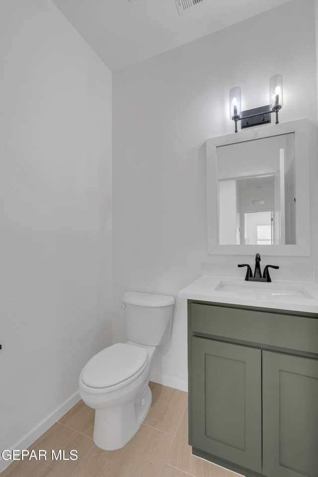 13873 Madero Ave, Horizon City, TX 79928 - bathroom featuring vanity and tile patterned floors