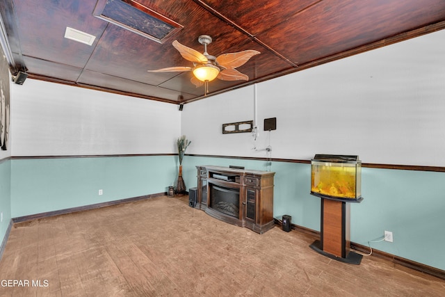 9549 Albany Dr, El Paso, TX 79924 - view of patio featuring a ceiling fan