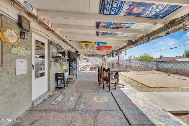 9549 Albany Dr, El Paso, TX 79924 - view of patio / terrace