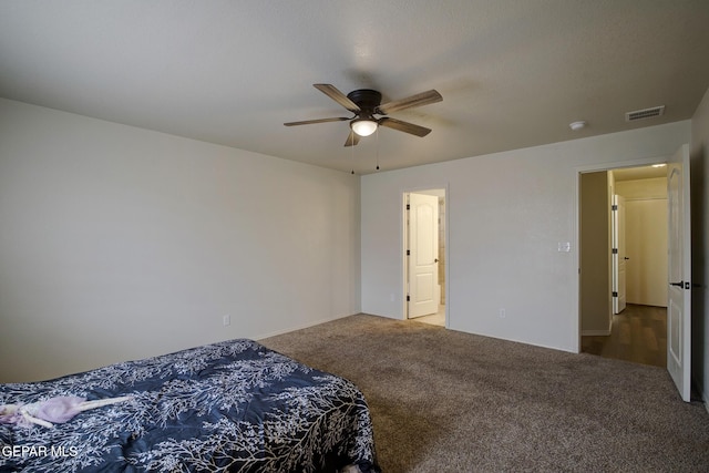 7044 Eagle Nest Ct, El Paso, TX 79934 - bedroom featuring carpet and ceiling fan