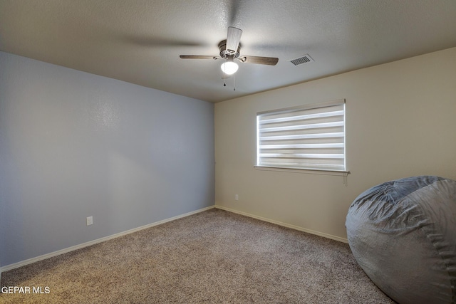 7044 Eagle Nest Ct, El Paso, TX 79934 - carpeted spare room featuring a ceiling fan and baseboards
