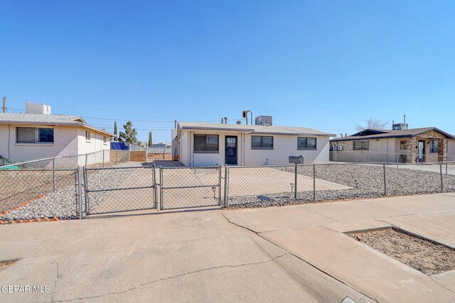 310 Kelvin Ave, El Paso, TX 79915 - single story home with a gate