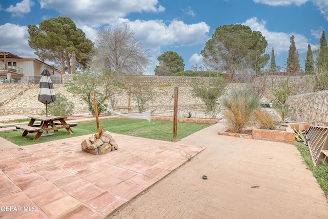 11625 Soberana Ln Unit A & B, El Paso, TX 79936 - view of patio / terrace