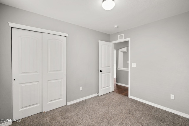 13519 Hazlewood St, El Paso, TX 79928 - unfurnished bedroom featuring carpet floors, a closet, and baseboards