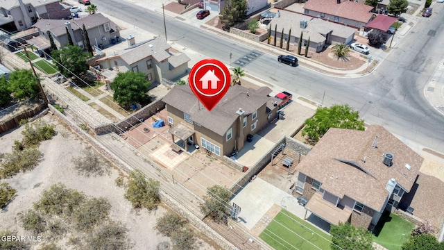 1328 Morgan Marie St, El Paso, TX 79936 - aerial view of residential area