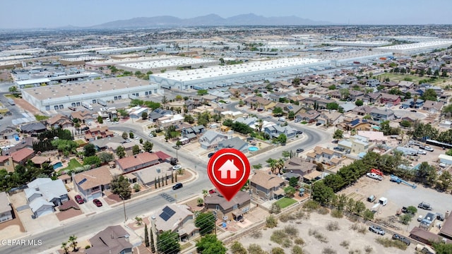 1328 Morgan Marie St, El Paso, TX 79936 - view of property location featuring a mountainous background
