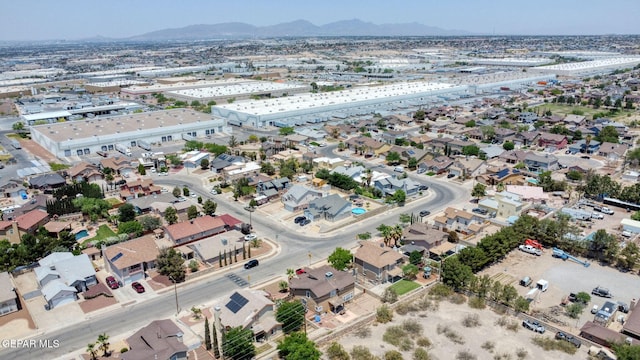 1328 Morgan Marie St, El Paso, TX 79936 - aerial view of property's location featuring a mountain backdrop