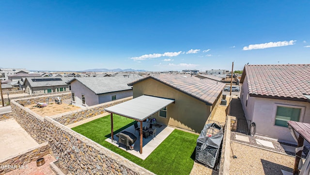 12826 Osmotherly Ave, El Paso, TX 79928 - aerial view of residential area