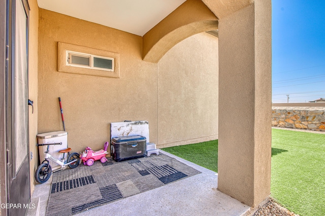 12826 Osmotherly Ave, El Paso, TX 79928 - view of patio
