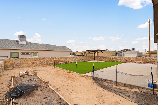 401 Gran Villa Pl, Socorro, TX 79927 - view of yard featuring a gazebo and a residential view