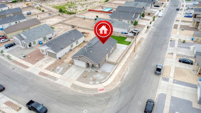 401 Gran Villa Pl, Socorro, TX 79927 - aerial view of residential area