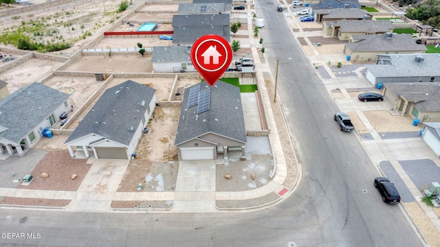 401 Gran Villa Pl, Socorro, TX 79927 - aerial perspective of suburban area