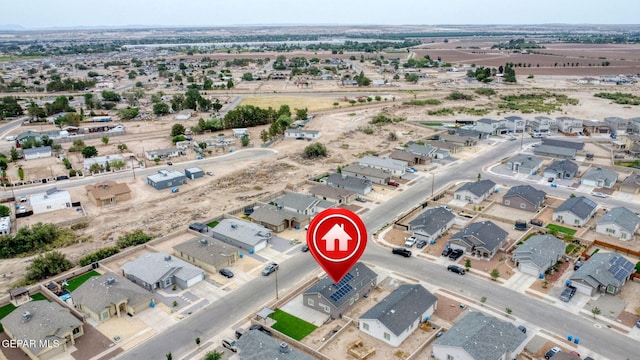 401 Gran Villa Pl, Socorro, TX 79927 - aerial perspective of suburban area