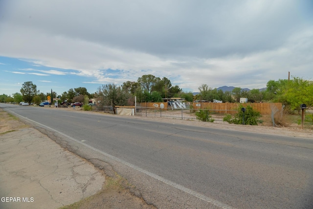 4334 Emory Rd, El Paso, TX 79922 - view of asphalt road with a mountain view