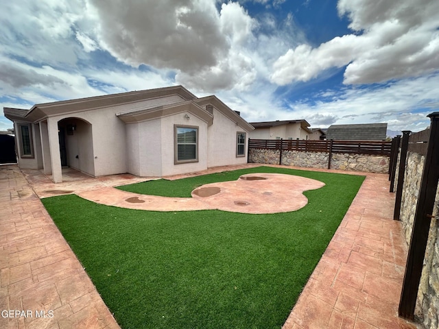 7217 Long Meadow Dr, El Paso, TX 79934 - view of yard featuring a patio area