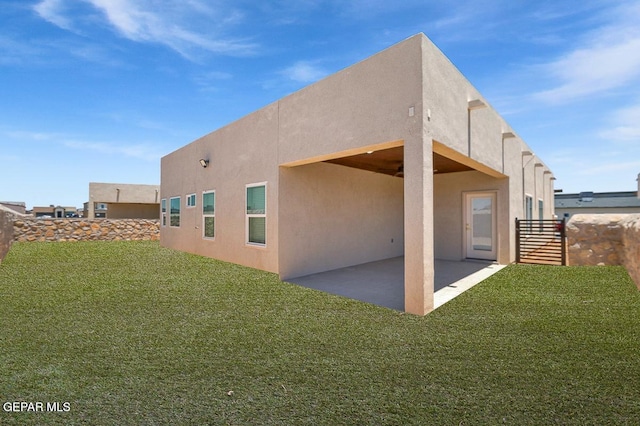 12748 Polo Norte Dr, El Paso, TX 79934 - back of house with a patio area and stucco siding