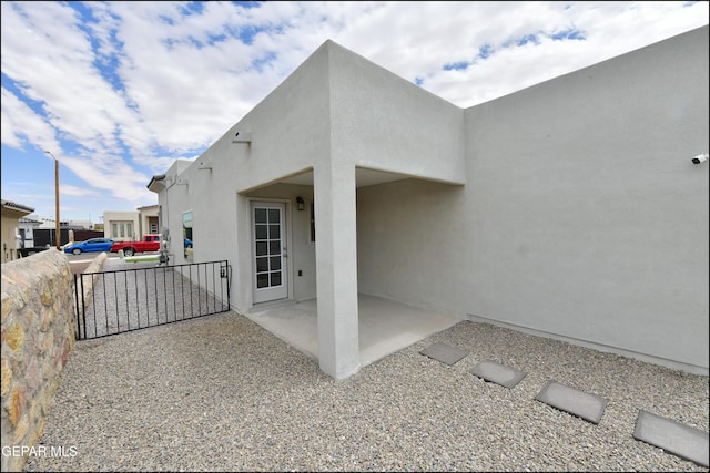 13106 Cleethorpes St, El Paso, TX 79928 - view of home's exterior featuring a patio area and stucco siding