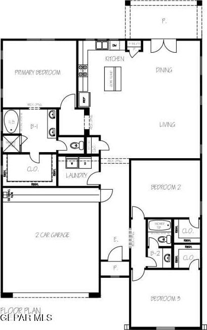 14932 Hill Ridge Ct, El Paso, TX 79938 - property floor plan