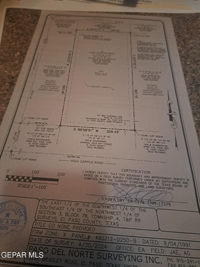 78TSP5 Acre Lot, Horizon City, TX 79928