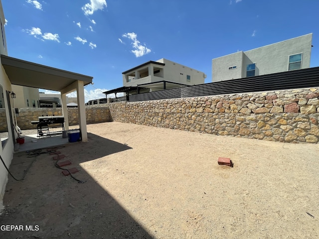 13689 Bradford St, El Paso, TX 79928 - view of yard featuring a patio