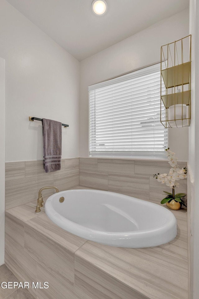 281 Farnborough St, Horizon City, TX 79928 - bathroom featuring a garden tub